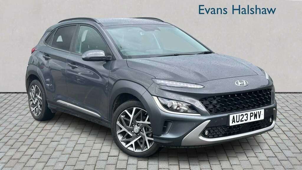 Hyundai Kona 1.6 Gdi Hybrid Premium Dct 2023 Grey