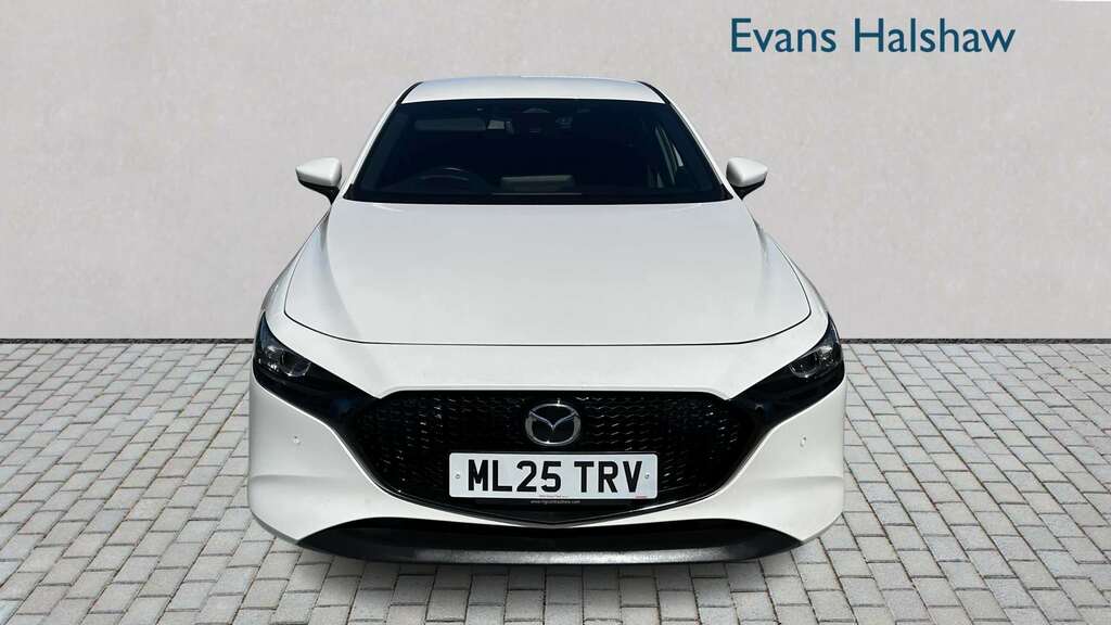 Mazda 3 2.5 E-skyactiv G Mhev 140 Centre-line 2025 ML25TRV White #2