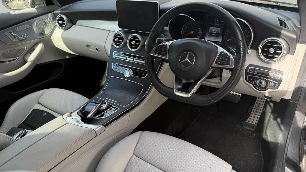 Mercedes-Benz C Class C220d 4Matic Amg Line Premium Plus 2018 BN68JBU Grey #5