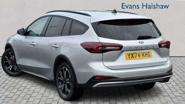 Ford Focus 1.0 Ecoboost Hybrid Mhev 155 Active X 202 YX74KHJ Silver #2