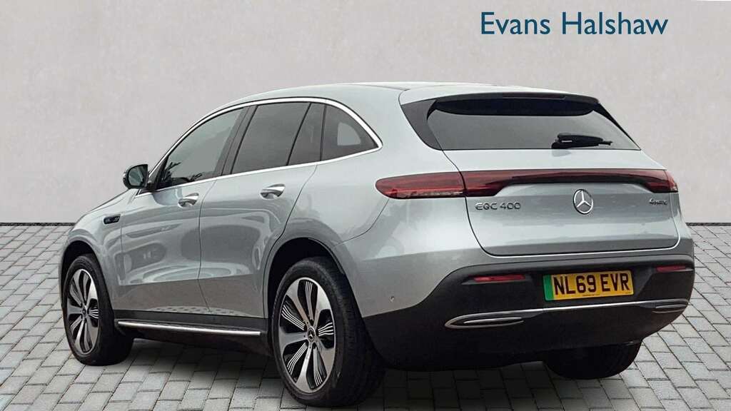 Mercedes-Benz EQC 400 300Kw Edition 1886 80Kwh 2019 Silver #2