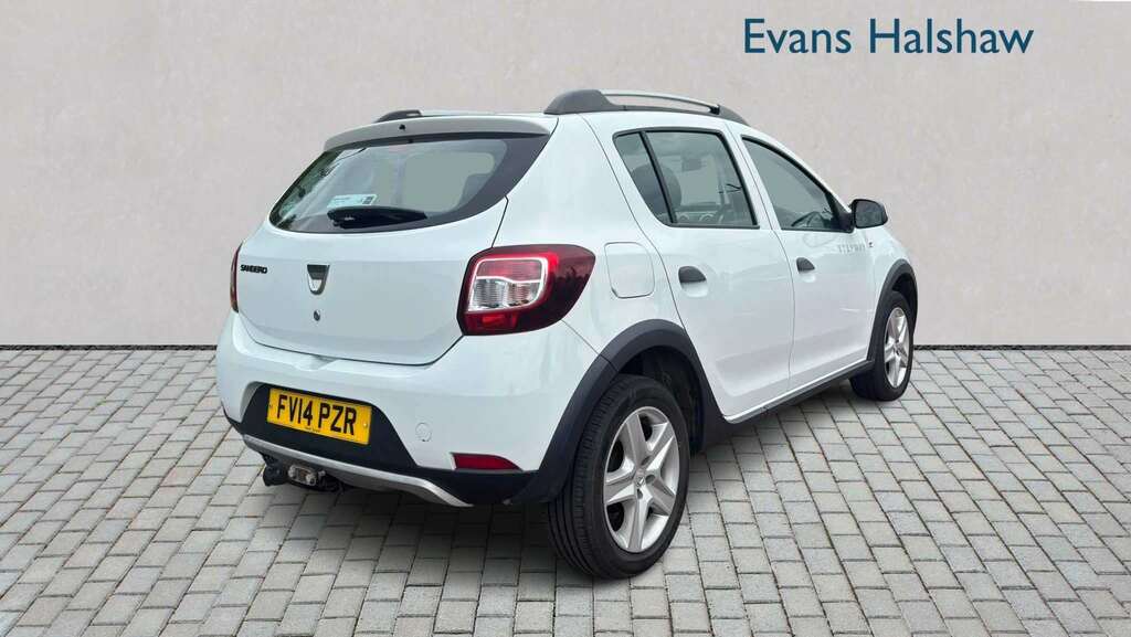 Dacia Sandero Stepway 1.5 Dci Ambiance 2014 FV14PZR White #5