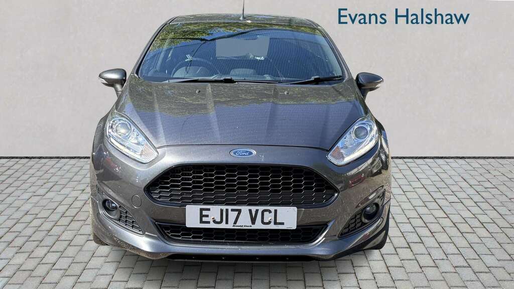 Ford Fiesta 1.0 Ecoboost 140 St-line 2017 EJ17VCL Grey #2
