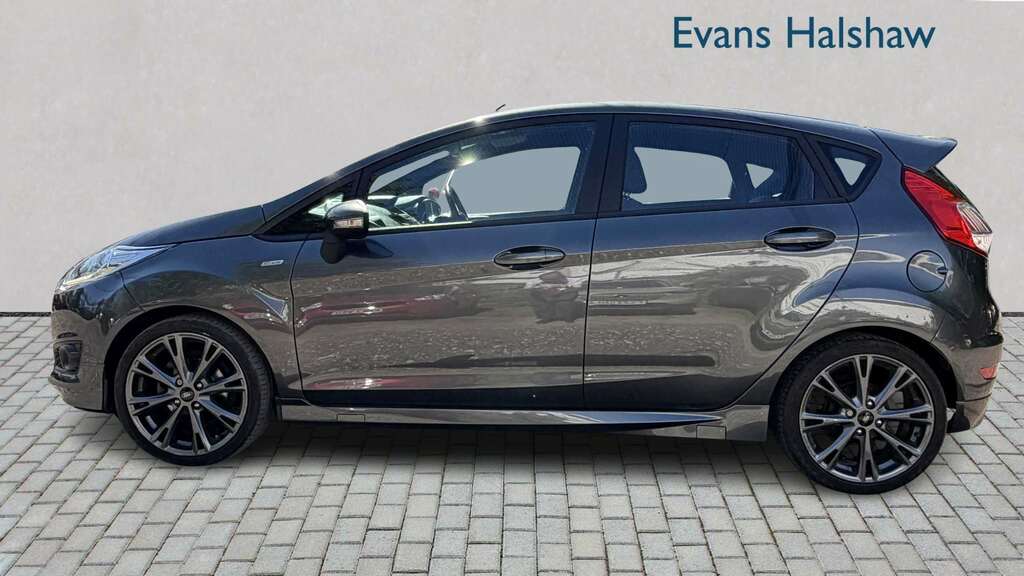 Ford Fiesta 1.0 Ecoboost 140 St-line 2017 EJ17VCL Grey #5