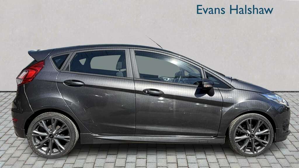 Ford Fiesta 1.0 Ecoboost 140 St-line 2017 EJ17VCL Grey #4