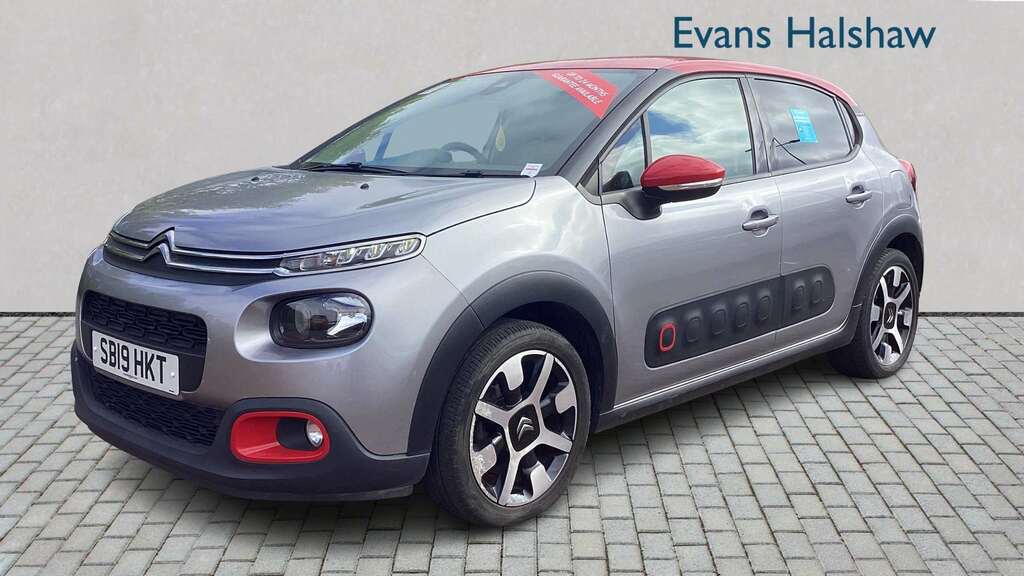 Citroen C3 1.2 Puretech 82 Flair Nav Edition 2019 SB19HKT Grey #3