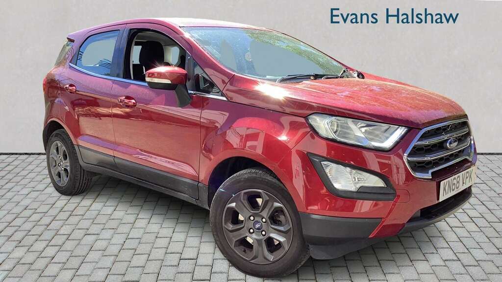 Ford Ecosport 1.0 Ecoboost 125 Zetec 2018 Red