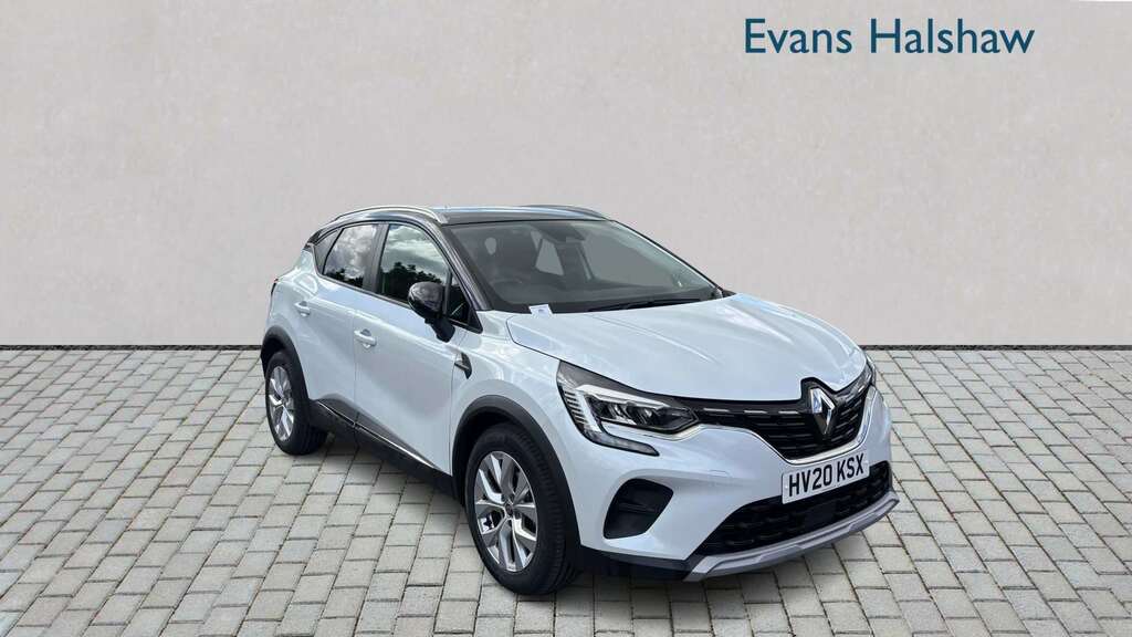 Renault Captur 1.0 Tce 100 Iconic 2020 HV20KSX White #2
