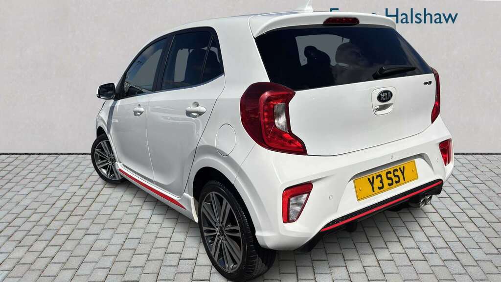 Kia Picanto 1.0T Gdi Gt-line 2019 SO68FEM White #2