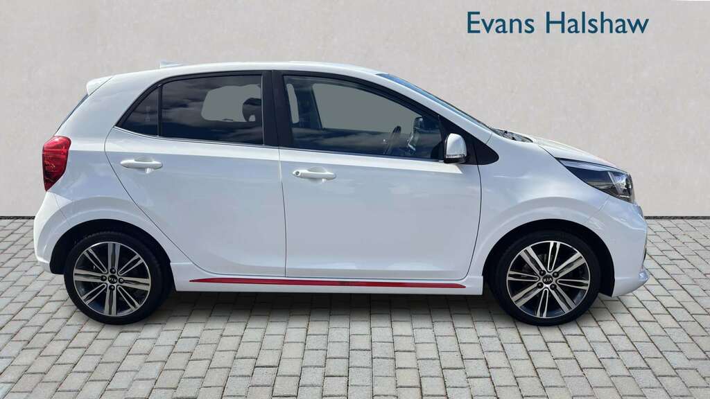 Kia Picanto 1.0T Gdi Gt-line 2019 SO68FEM White #4