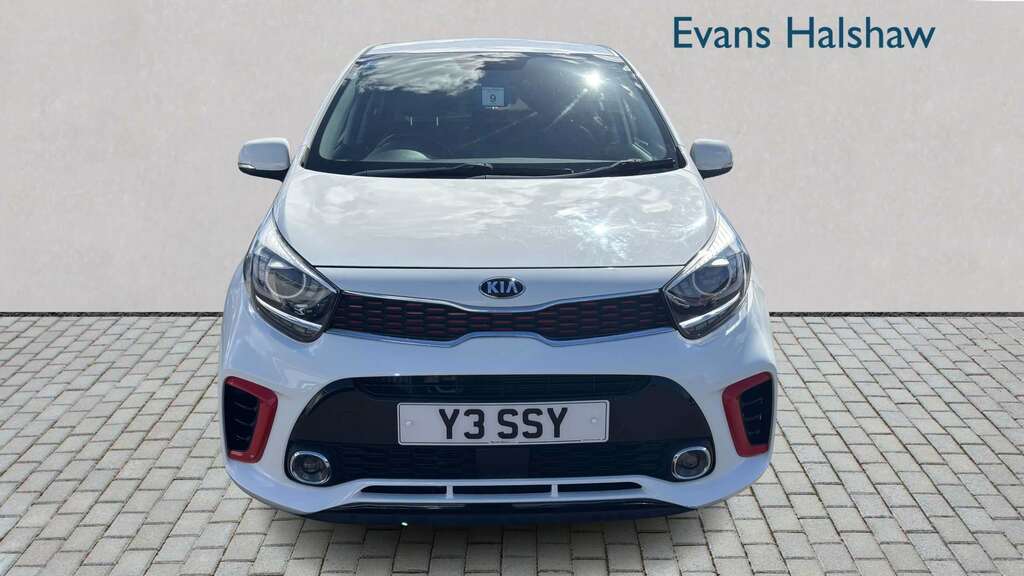 Kia Picanto 1.0T Gdi Gt-line 2019 SO68FEM White #3