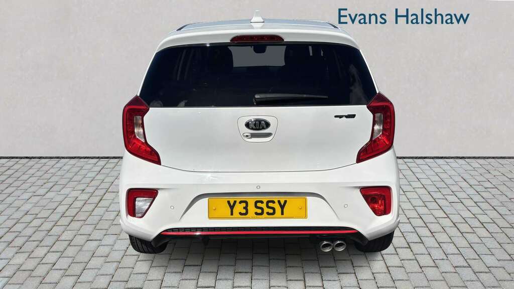 Kia Picanto 1.0T Gdi Gt-line 2019 SO68FEM White #5