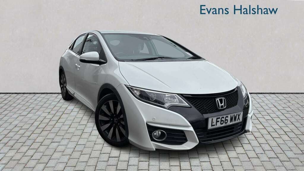 Honda Civic 1.8 I-vtec Se Plus Nav 2016 LF66WWX White