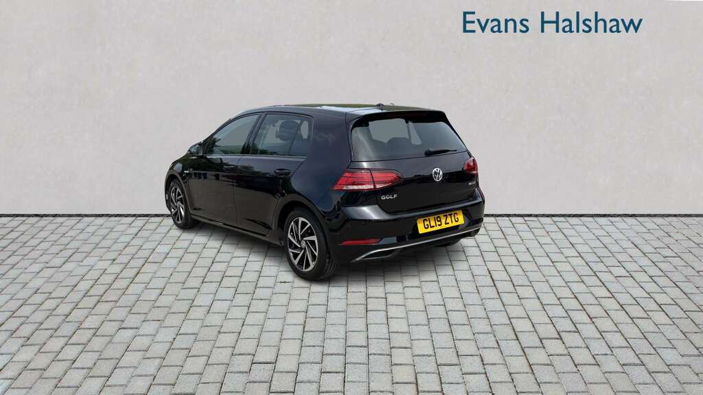 Volkswagen Golf 1.5 Tsi Evo Match 2019 GL19ZTG Black #3