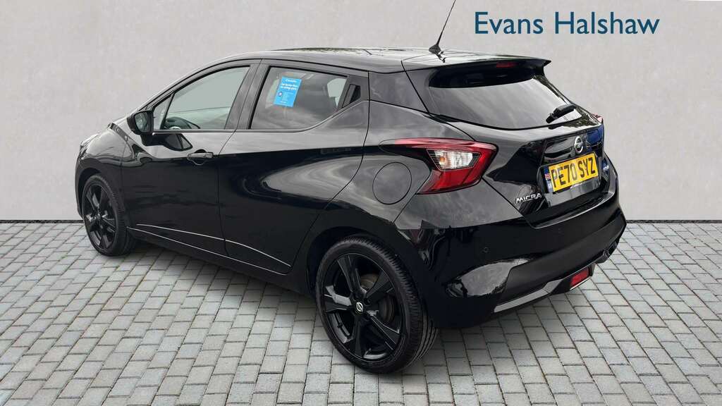 Nissan Micra 1.0 Ig-t 100 N-sport 2020 PE70SYZ Black #2
