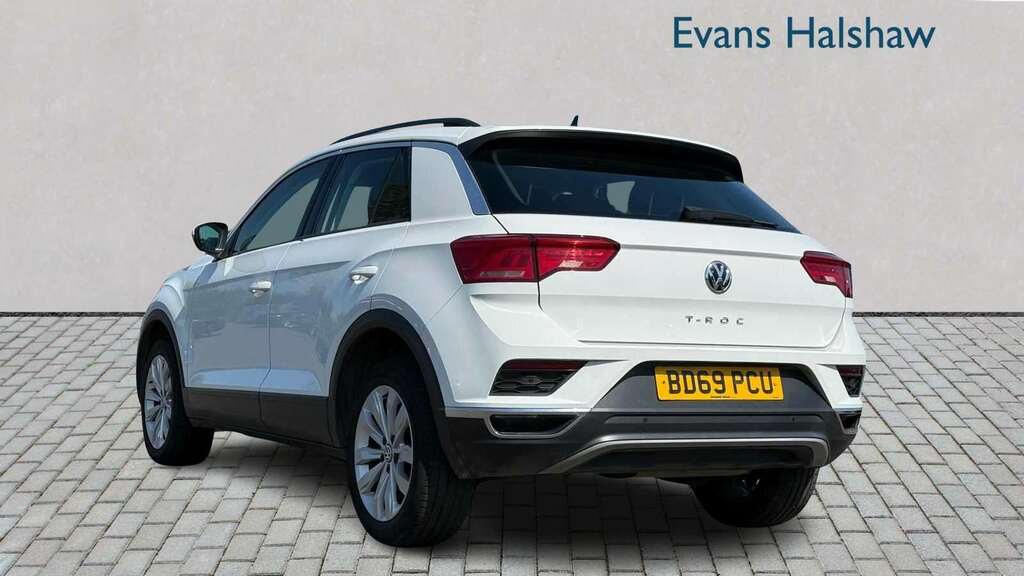 Volkswagen T-Roc 1.6 Tdi Se 2019 BD69PCU White #2