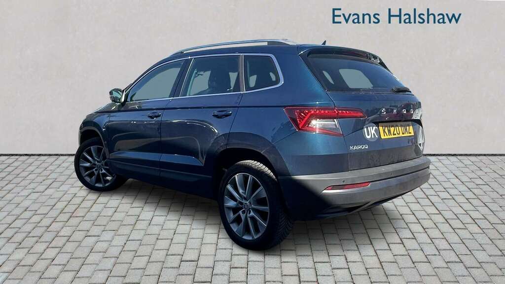 Skoda Karoq 2.0 Tdi Se L 2020 Blue #3