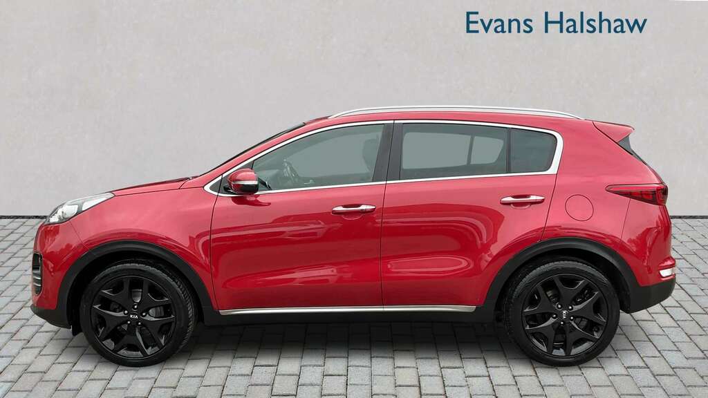 Kia Sportage 1.6T Gdi Gt-line 2018 YX18OAU Red #3