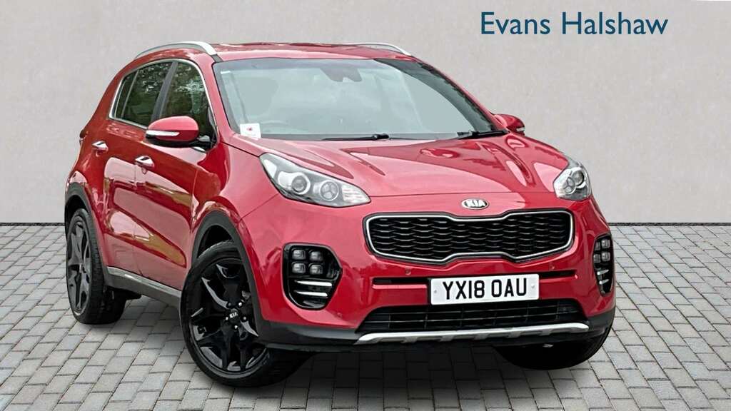 Kia Sportage 1.6T Gdi Gt-line 2018 Red