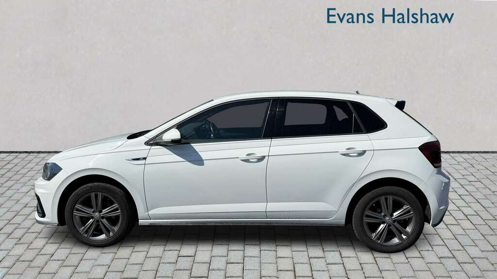 Volkswagen Polo 1.0 Tsi 115 R-line 2019 RE69PGF White #5
