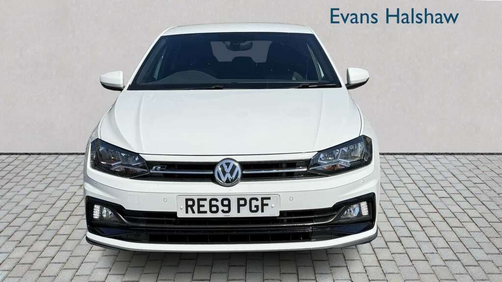 Volkswagen Polo 1.0 Tsi 115 R-line 2019 RE69PGF White #3