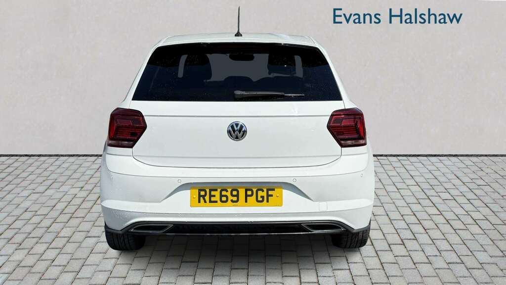 Volkswagen Polo 1.0 Tsi 115 R-line 2019 RE69PGF White #6