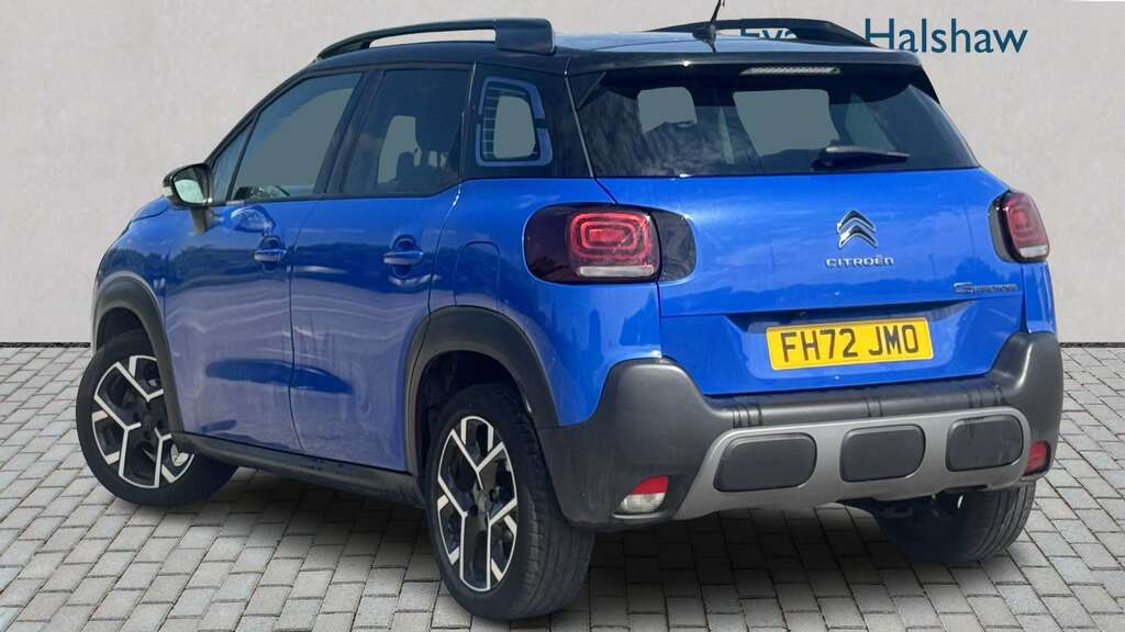 Citroen C3 Aircross 1.2 Puretech 110 Shine Plus 2023 FH72JMO Blue #2