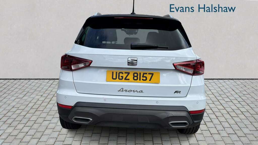 Seat Arona 1.0 Tsi 110 Fr Sport Dsg 2021 UGZ8157 White #3