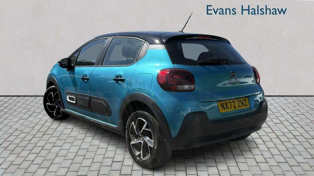 Citroen C3 1.2 Puretech 110 Shine Eat6 2022 NX72ZNZ Blue #3