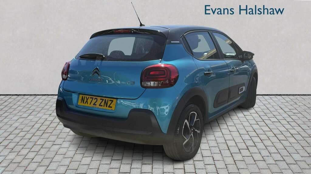 Citroen C3 1.2 Puretech 110 Shine Eat6 2022 NX72ZNZ Blue #4