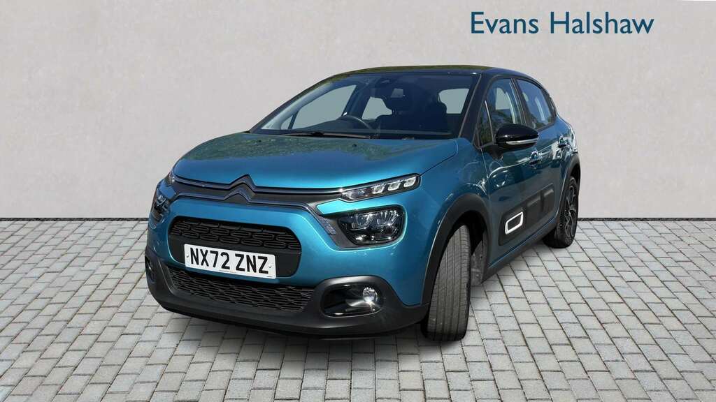 Citroen C3 1.2 Puretech 110 Shine Eat6 2022 NX72ZNZ Blue #2