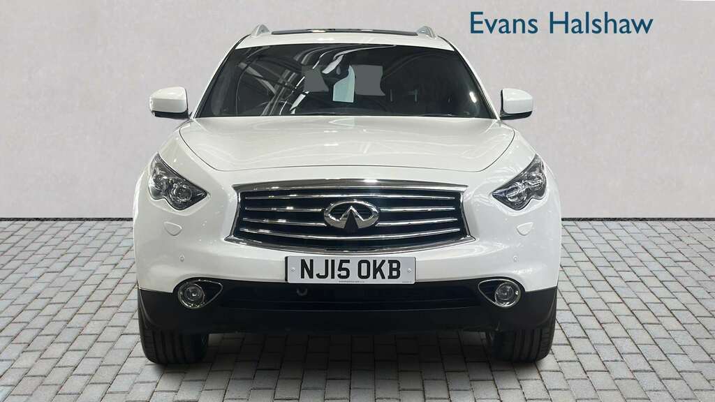 Infiniti QX70 3.0D S Premium 2015 NJ15OKB White #4