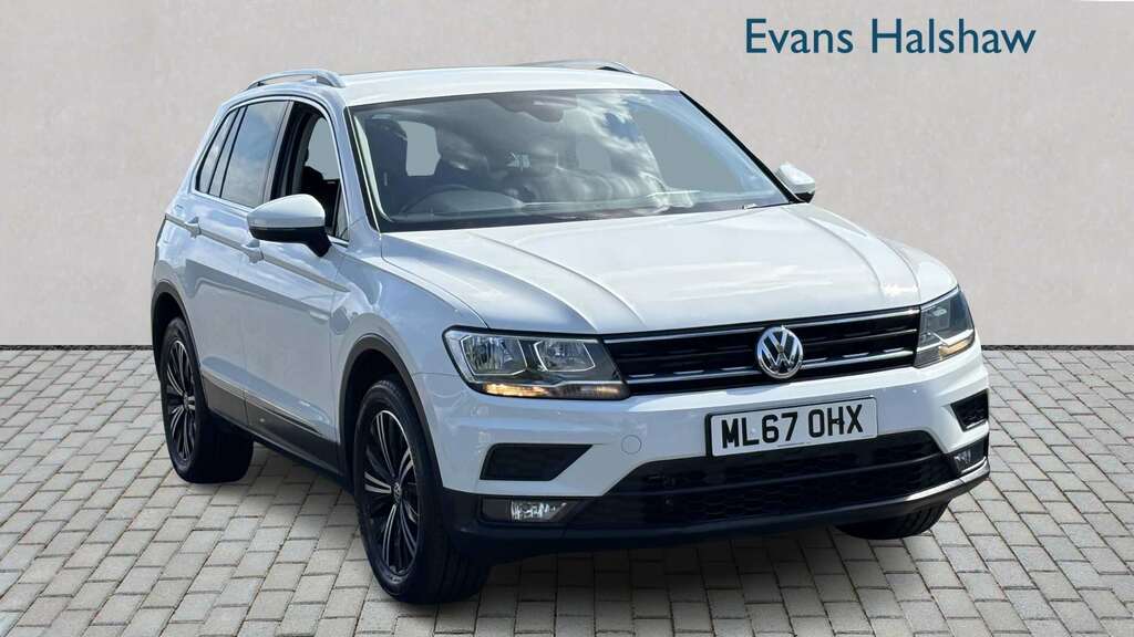 Volkswagen Tiguan 2.0 Tdi 150 4Motion Se Nav Dsg 2017 White
