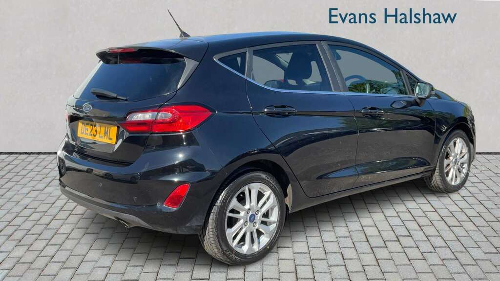 Ford Fiesta 1.0 Ecoboost Titanium 2023 DE23LML Black #2