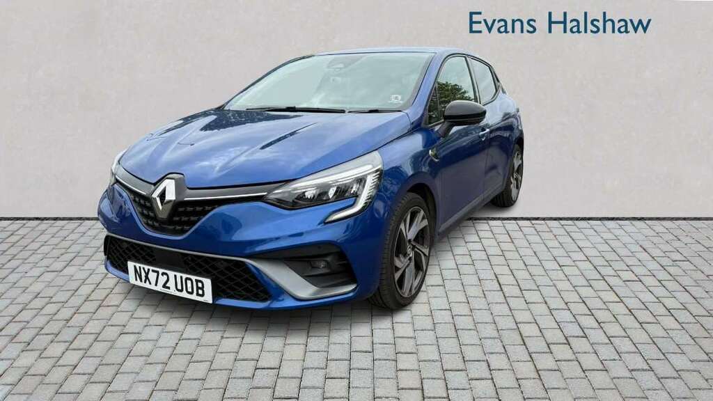 Renault Clio 1.0 Tce 90 Rs Line 2022 NX72UOB Blue #4