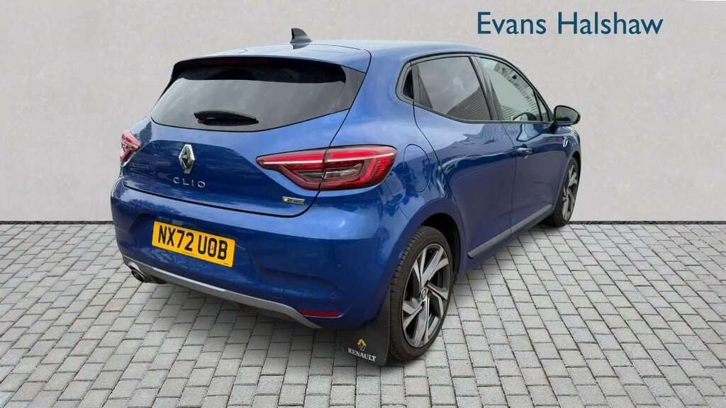 Renault Clio 1.0 Tce 90 Rs Line 2022 NX72UOB Blue #3