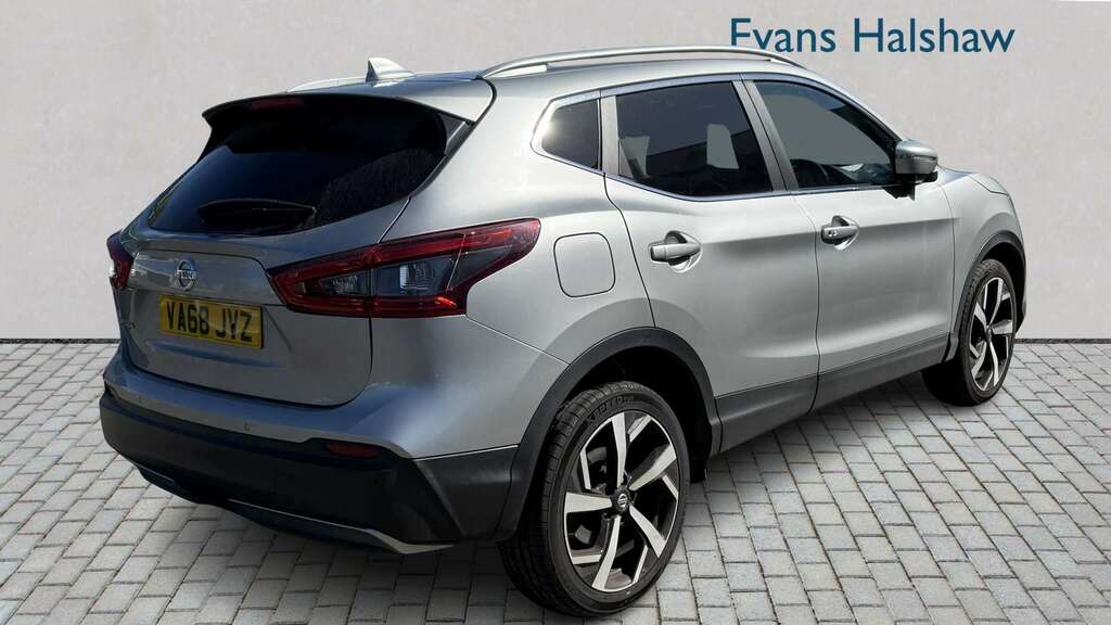 Nissan Qashqai 1.3 Dig-t Tekna 2019 VA68JVZ Silver #5