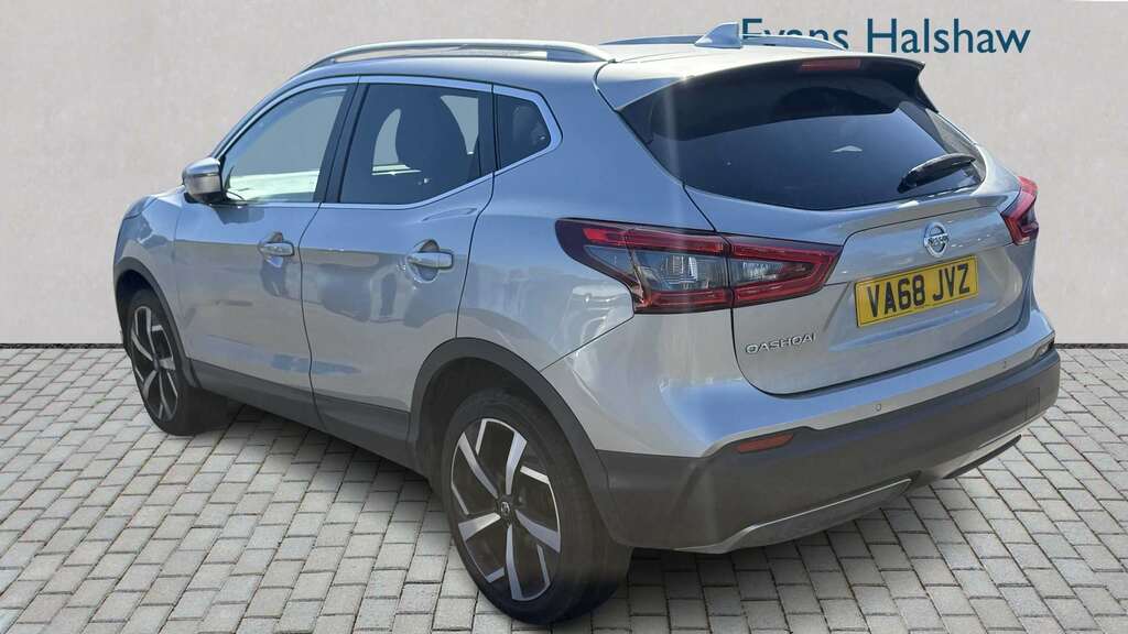 Nissan Qashqai 1.3 Dig-t Tekna 2019 VA68JVZ Silver #3