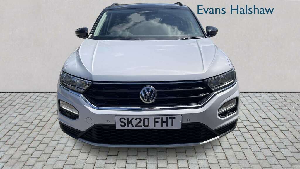 Volkswagen T-Roc 1.0 Tsi Design 2020 SK20FHT Silver #2