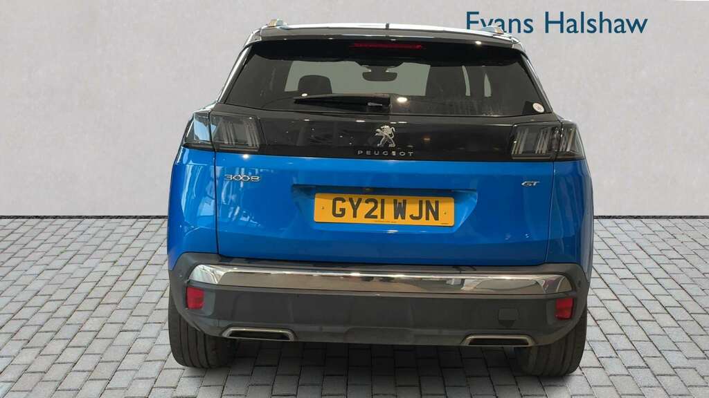 Peugeot 3008 1.5 Bluehdi Gt 2021 GY21WJN Blue #4