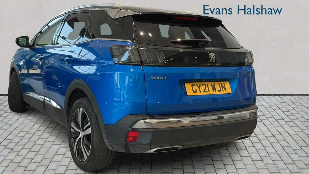 Peugeot 3008 1.5 Bluehdi Gt 2021 GY21WJN Blue #2
