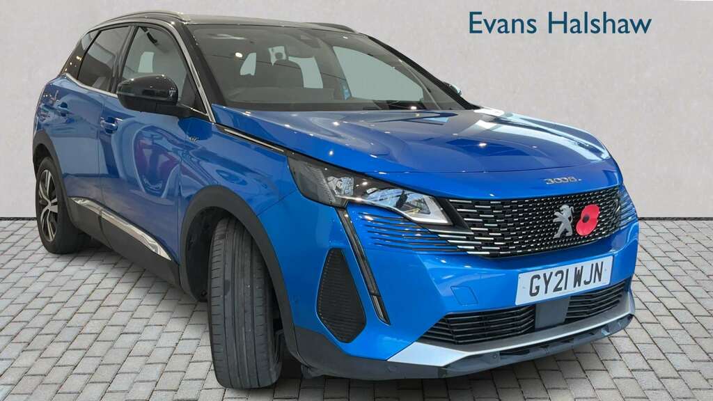 Peugeot 3008 1.5 Bluehdi Gt 2021 Blue