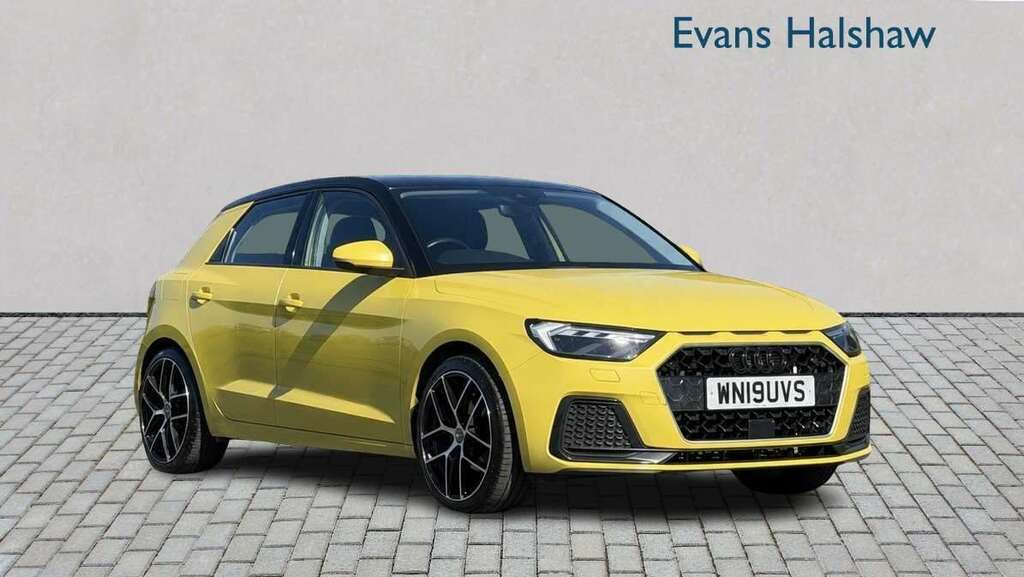 Audi A1 30 Tfsi Sport S Tronic 2019 Yellow