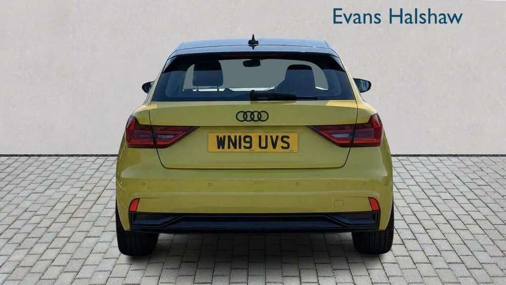 Audi A1 30 Tfsi Sport S Tronic 2019 WN19UVS Yellow #5