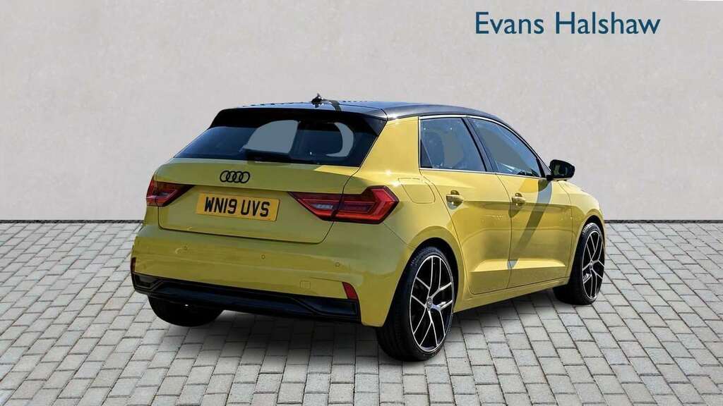 Audi A1 30 Tfsi Sport S Tronic 2019 WN19UVS Yellow #2
