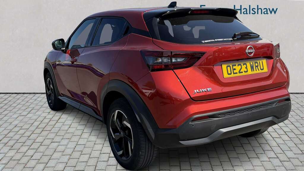 Nissan Juke 1.0 Dig-t 114 N-connecta 2023 OE23WRU Red #4