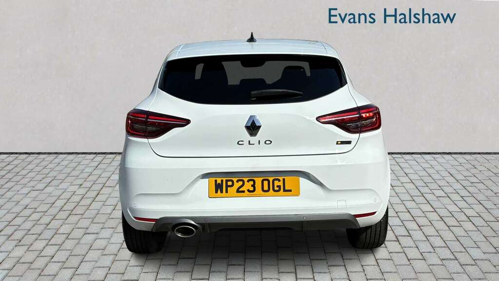 Renault Clio 1.0 Tce 90 Rs Line 2023 WP23OGL White #6