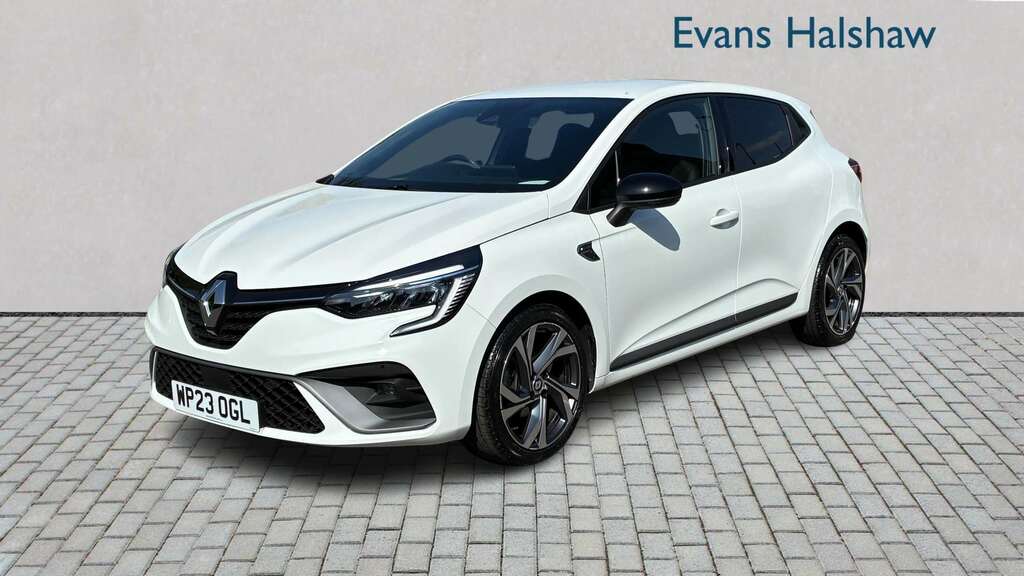 Renault Clio 1.0 Tce 90 Rs Line 2023 WP23OGL White #3