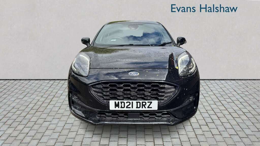 Ford Puma 1.0 Ecoboost Hybrid Mhev St-line X 2021 MD21DRZ Black #2