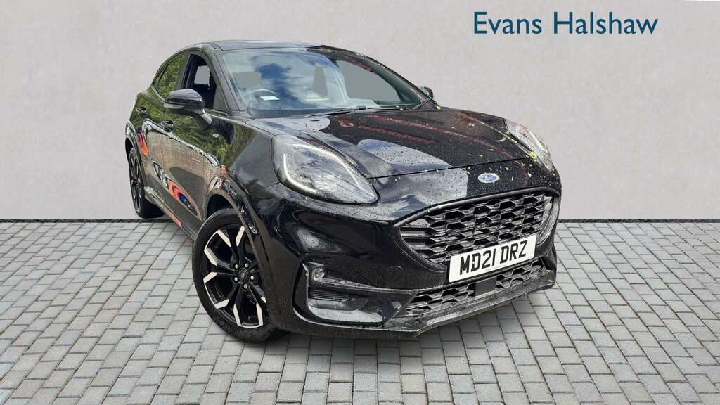 Ford Puma 1.0 Ecoboost Hybrid Mhev St-line X 2021 Black